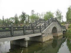石雕欄桿、石拱橋、石欄桿