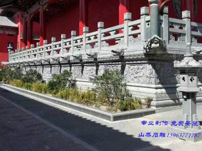 石雕欄桿、石拱橋、石欄桿