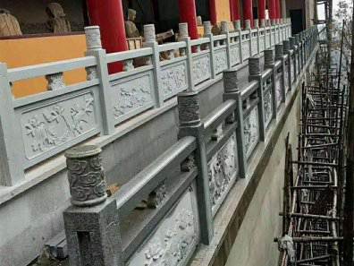 石雕欄桿、石拱橋、石欄桿