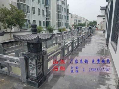 石雕欄桿、石拱橋、石欄桿
