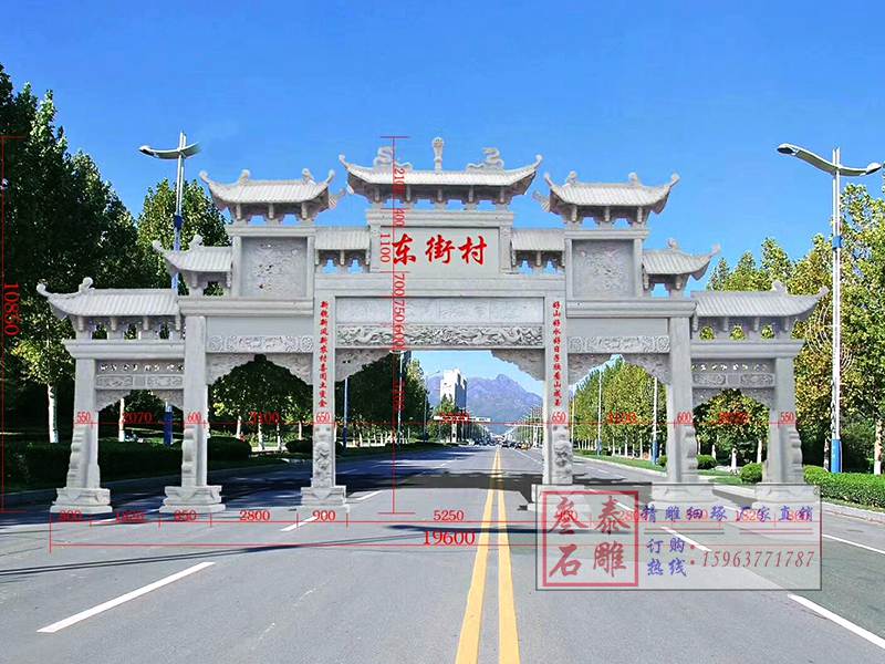 石雕欄桿、石拱橋、石欄桿