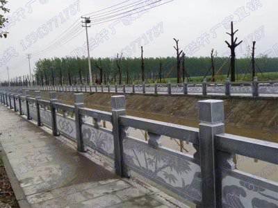 石雕欄桿、石拱橋、石欄桿
