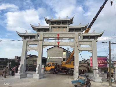 石雕欄桿、石拱橋、石欄桿