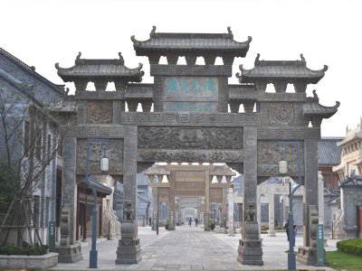 石雕欄桿、石拱橋、石欄桿