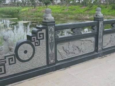 石雕欄桿、石拱橋、石欄桿