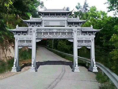 石雕欄桿、石拱橋、石欄桿