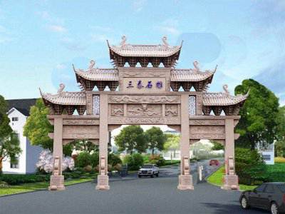 石雕欄桿、石拱橋、石欄桿