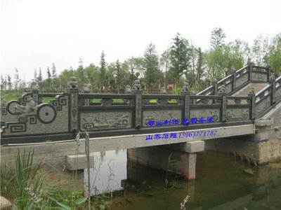 石雕欄桿、石拱橋、石欄桿