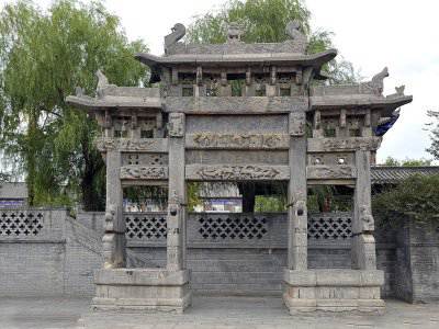 石雕欄桿、石拱橋、石欄桿