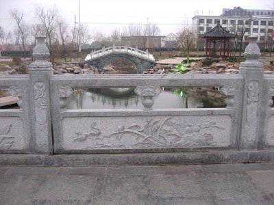 石雕欄桿、石拱橋、石欄桿