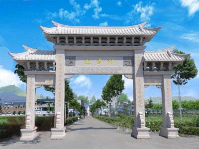 石雕欄桿、石拱橋、石欄桿