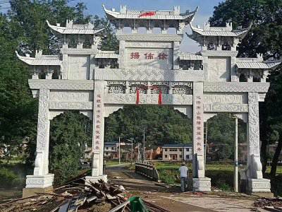 石雕欄桿、石拱橋、石欄桿