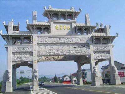 石雕欄桿、石拱橋、石欄桿