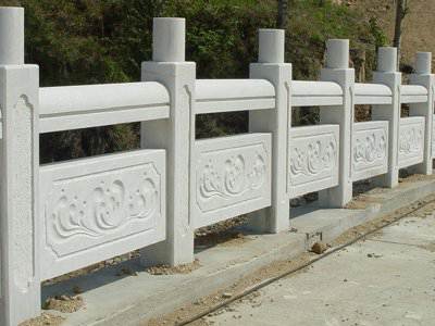 石雕欄桿、石拱橋、石欄桿