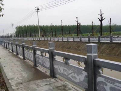 石雕欄桿、石拱橋、石欄桿